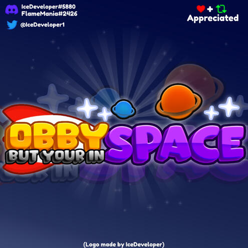 Obby but your in SPACE!